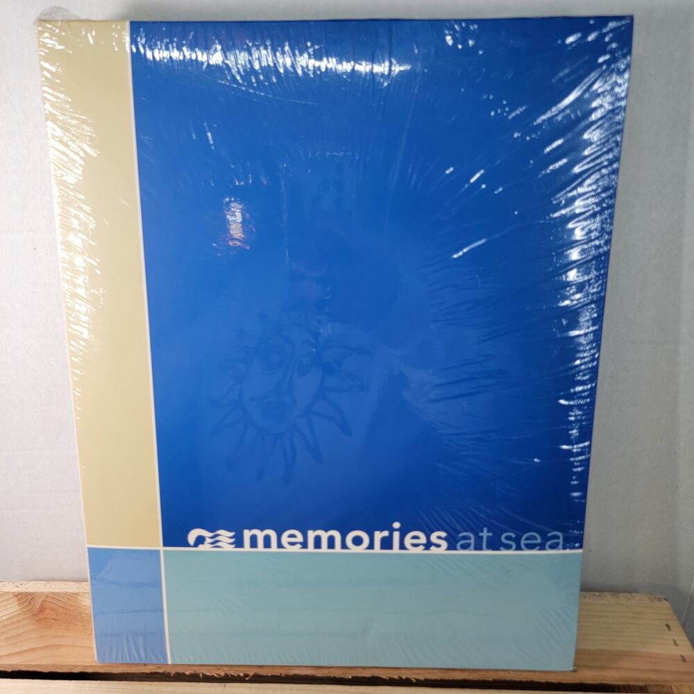 Princess Cruises Memories At Sea Photo Album w/ 15 Storage Sheets - NEW / SEALED